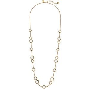 Kate Spade Crystal Confetti Gold Necklace